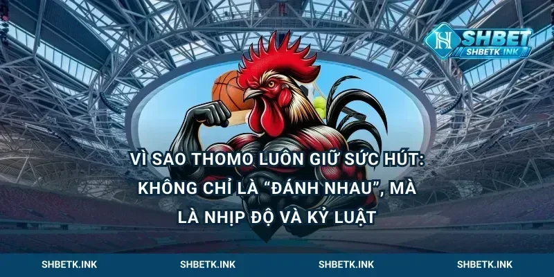 Vì sao đá gà trực tiếp Thomo luôn giữ sức hút